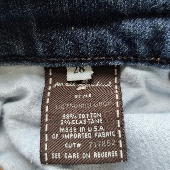 7 for all Mankind Bootcut Jean SZ 28 - Picture 4 of 5